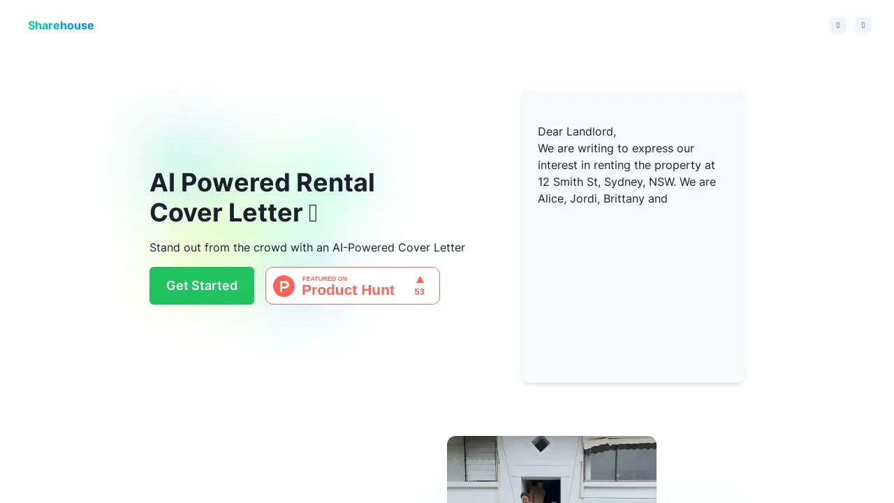 rental cover letter ai